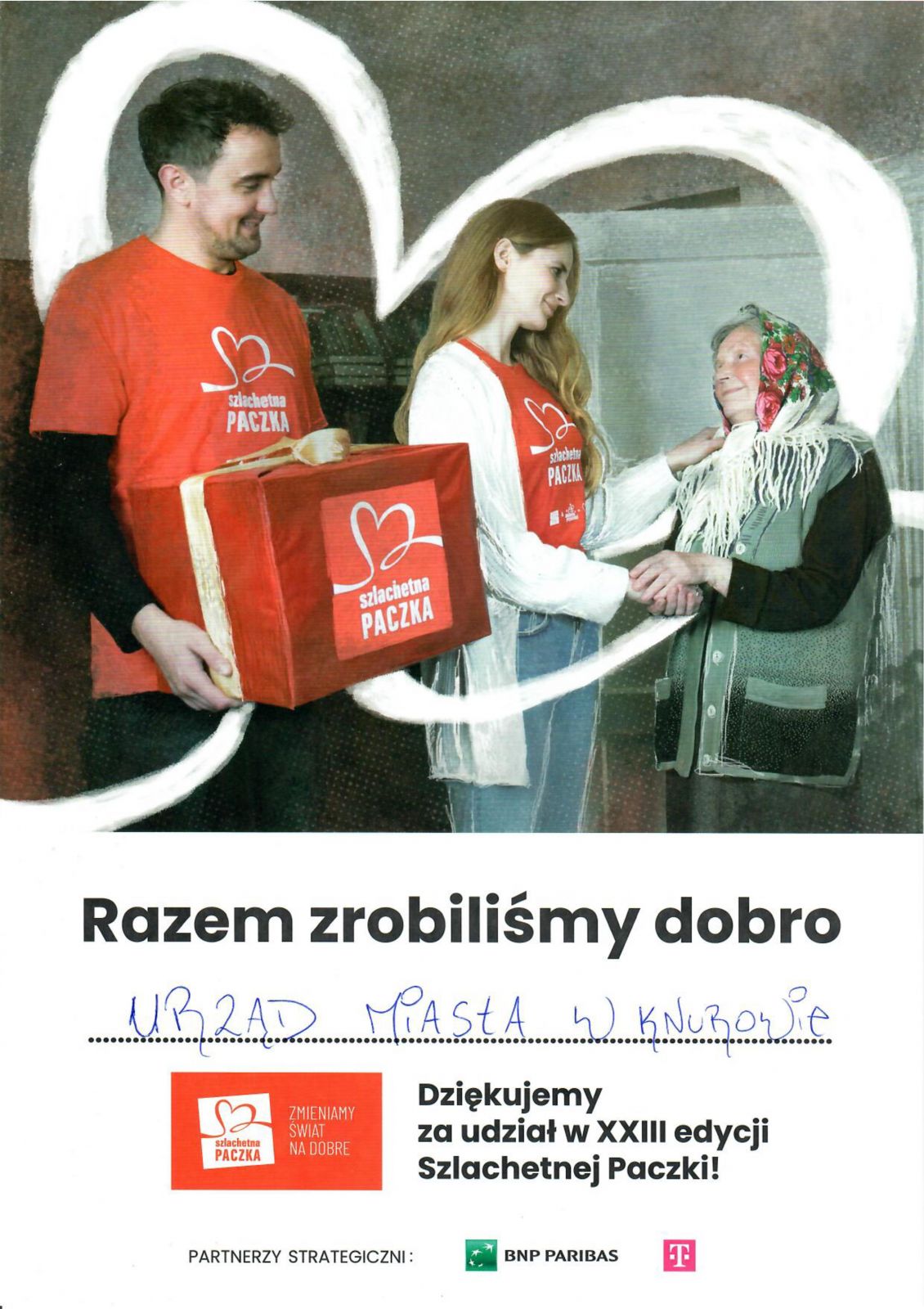 podziękowania doa Urzędu Miasta Knurów